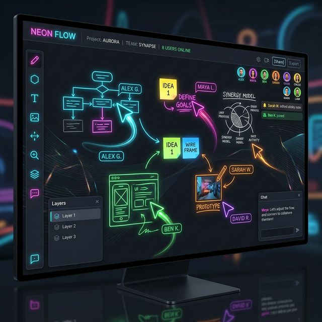 Collaborative Online Whiteboard